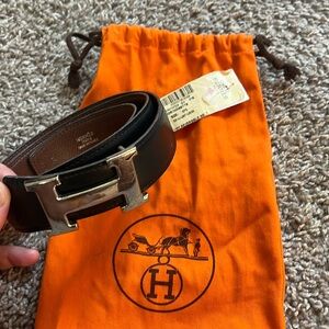 HERMES Reversible H Belt